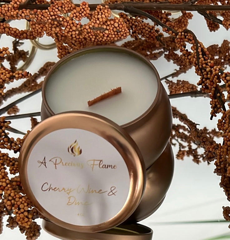 Bronze Amore Tins - A Precious Flame
