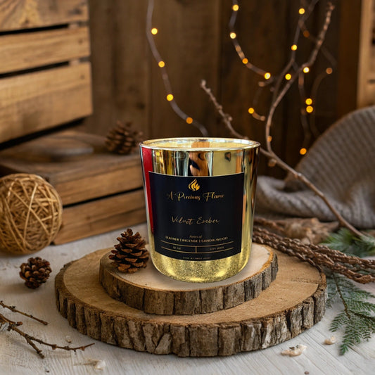 Lustrous Gold - A Precious Flame