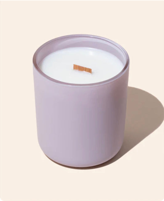 Soft Lavender Aura Vessel Candle - A Precious Flame